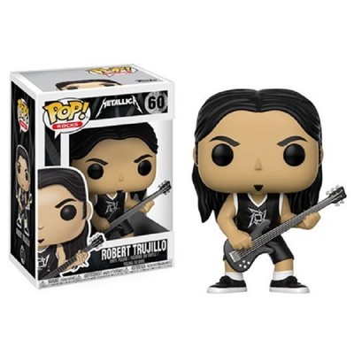 Funko Pop Music METALLICA ROBERT TRUJILLO Pop! Vinyl Figure #60 889698138093 | eBay