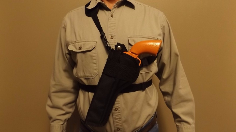 R / L Bandoleer CHEST Shoulder Holster MAGNUM RESEARCH BFR 7-1/2