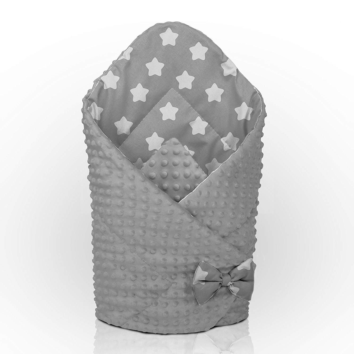 Baby Swaddle Wrap Newborn Dimple Infant Bedding Blue Elephants for sale online eBay