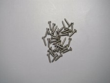 Pickguard screws, Gibson others 3 x1/2 nickel 12 pack Phillips oval head