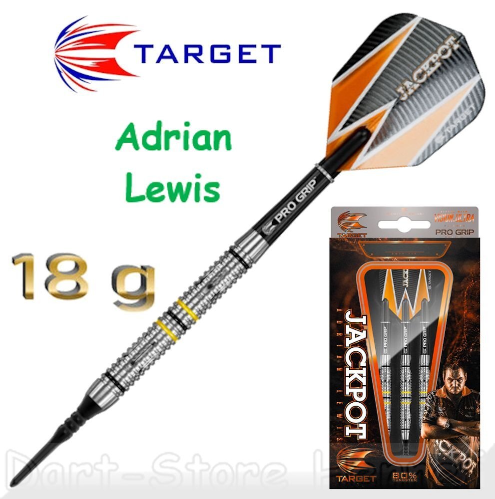 【TARGET】ADRIAN LEWIS G2 23g Target Darts Adrian Lewis Steel 23g/25g