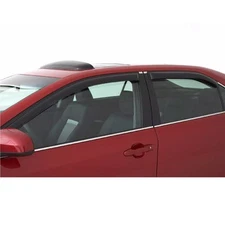 AVS Ventvisor Front & Rear Dark Smoke Window Deflectors for 13-18 Ford C-Max