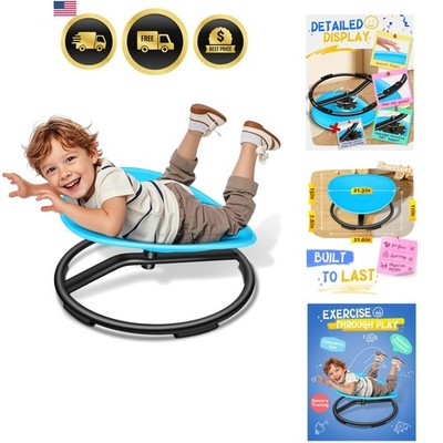 Spinning Chair for Autistic Kids, Sensory Swivel Chair, 220LBS Weight Capacit...