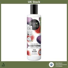 Revitalizing Oily Hair Conditioner with Fig & Rosehip - 280ml Natural Formula 17.82 per litre