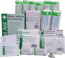 Safety First Aid Group HSE Refill Small Size First Aid Kit Refill Pack 54 Items