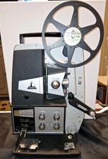 VINTAGE SEARS TOWER SUPER AUTOMATIC 8MM MOVIE PROJECTOR MODEL 582.92800 Tested