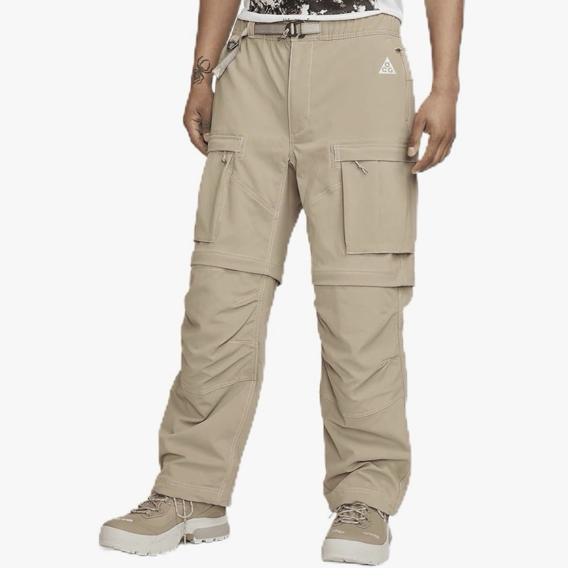 Nike ACG Cargo Pants Size Small Mens Khaki Light Iron Brown Ore