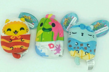 Cats Vs Pickles Kittens Gherkins 3x Bean Bags 27--22--07 w/Tags