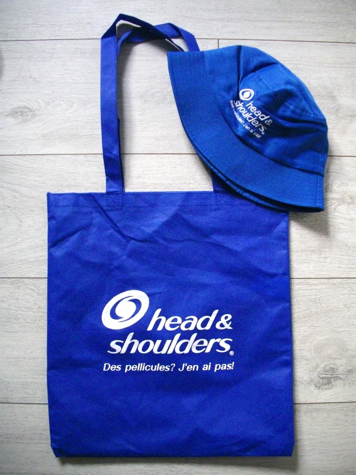 Lot 2 objets "Haed&Shoulders" NEUF Tour de France 2026 caravane goodies bob sac - Photo 1/1