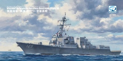 DREAM DM70022 1/700 USA Navy Arleigh Burke-class Destroyer Fight III Model Kit
