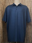 Maelreg Performance SS 3 Button Gold Polo-Size 2XL-Poly Spandex Knit Blend — photo 1