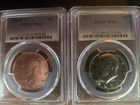2 2007 KENNEDY HALF DOLLARS PR70 DCAM AND SP69