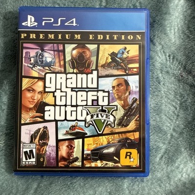 Grand Theft Auto V(5) Premium Edition (Preowned) PS4 Rockstar Games Disc/case
