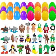 24pcs Prefilled Easter Eggs with Italian Brainrot Toys, Easter Basket Stuffer...