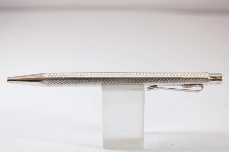 Vintage Caran d'Ache Ecridor Arlequin Rhodium Plated Ballpoint Pen - Image 4 of 4