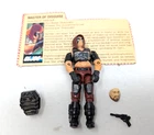 GI JOE ARAH Zartan Figure complete with file card  1984