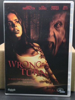 DVD Wrong Turn Eliza Dushku Emmanuelle Chriqui Jeremy Sisto Horror FSK16