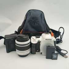 Pentax K r Body Lens Set White DIGITAL Camera Pentax DSLR Set White