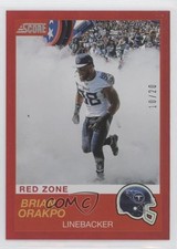 2019 Score Red Zone 10/20 Brian Orakpo #81 0a4v