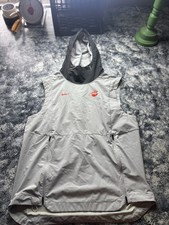 Nike Official CFP Pregame Sideline Vest Clemson Tigers Football Grey Mens M