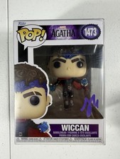 Joe Locke Signed Wiccan Funko Pop Marvel Agatha #1473