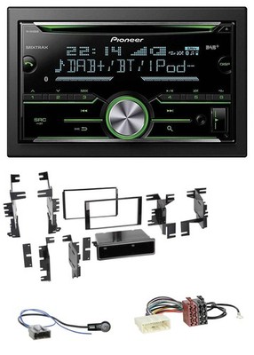 Pioneer Bluetooth MP3 DAB 2DIN USB CD Car Stereo for Nissan Micra 13-17 Black g