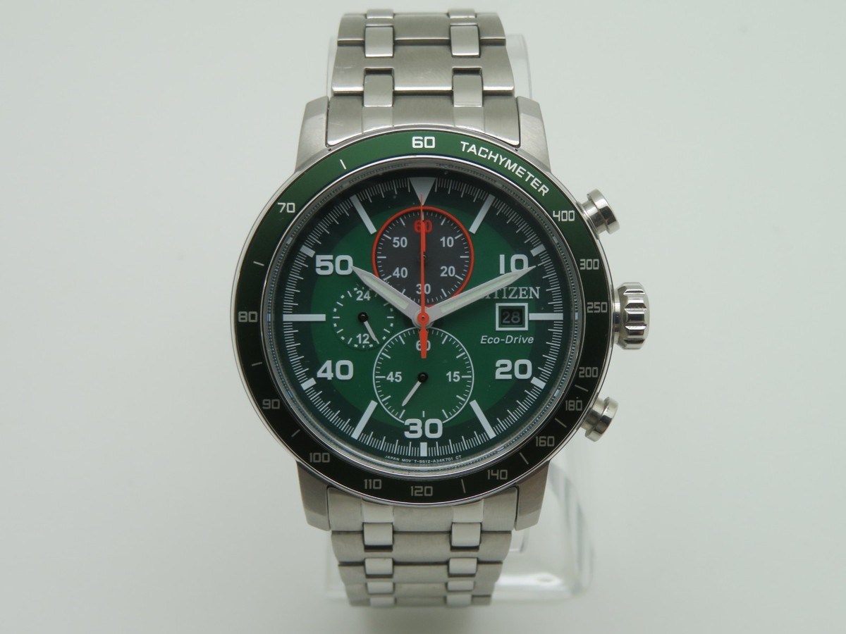 Citizen Brycen CA0851-56X Men's 42mm St.Steel Solar-Powered
