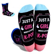 Kpop Socks,Kpop Music Merch Gifts for Girls,K Pop Fan,Lovers,K Pop Singing