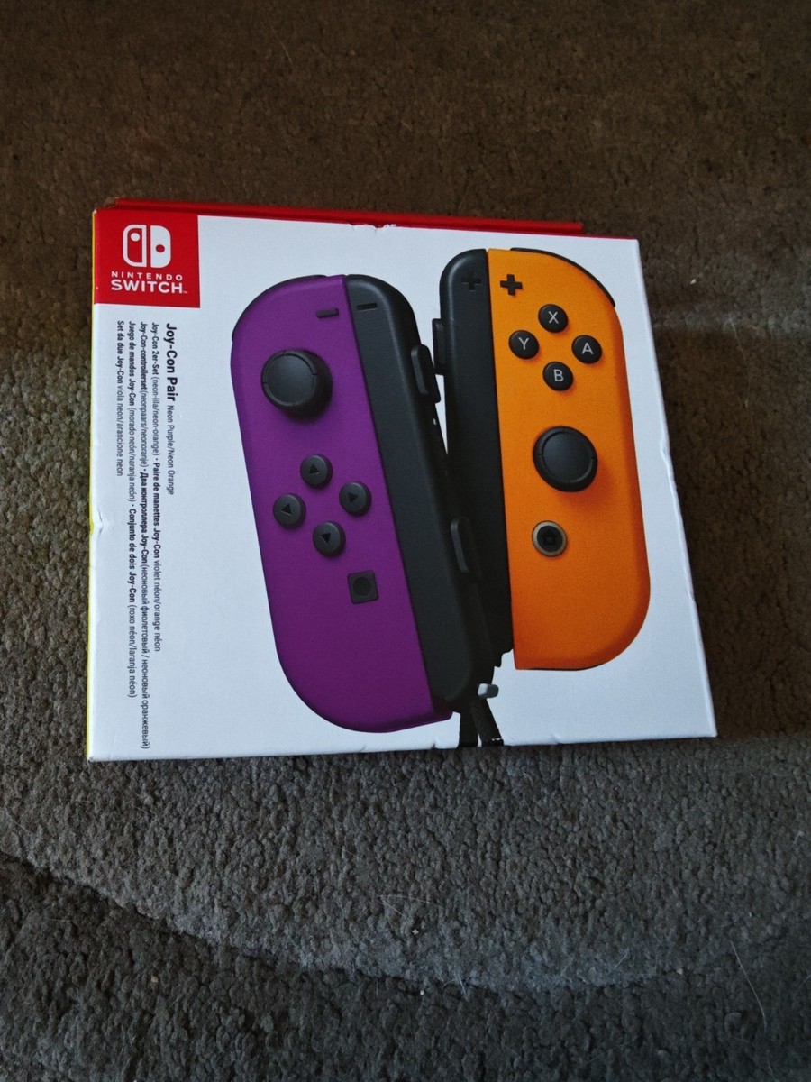 Nintendo Switch Joy-Con ネオンパープル ネオンオレンジ