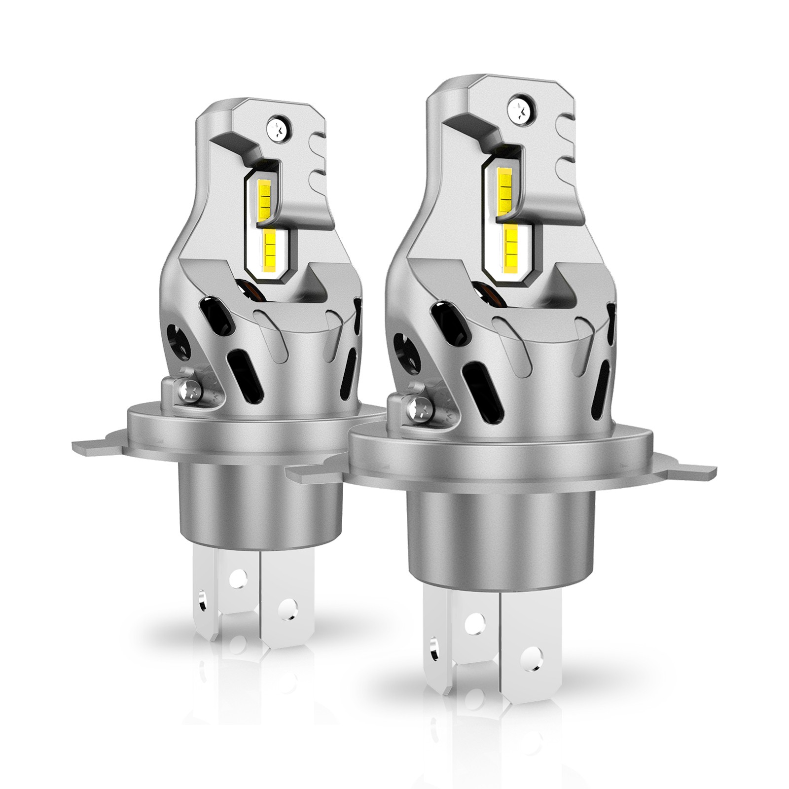 Auxiracer H4 LED Lampadina per Fari Auto 6000k Abbagliante Anabbagliante CANBUS - Miniatura 13