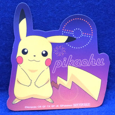 Pikachu Pokemon Seal Sticker Limited Nintendo Gamefreak Japanese F/S