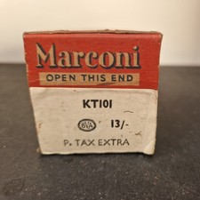 Marconi valve  KT101 used.