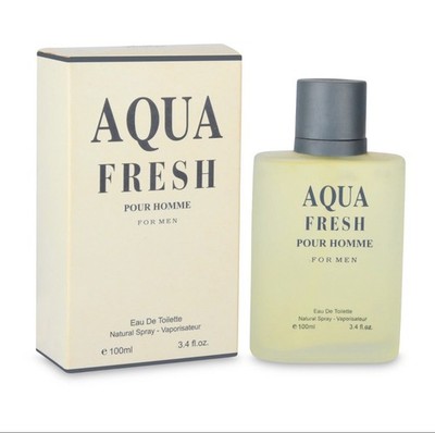 NEW! Aqua Fresh for Men (FC) - EDP- 3.4 fl oz Spray Bottle-SEALED-FREE GIFT!