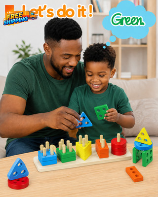 Montessori Toys for 1 2 3 Year Old Boy Girl Toys for Ages 2-4 Toddlers Kids