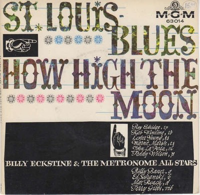 Billy Eckstine & Metronome All Stars - St-Louis Blues 7'' EP Vinyl Jazz 46175