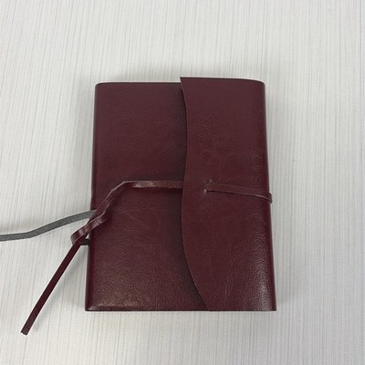 Vintage 2003 Cavallini & Co. Brown Leather Journal  5x7''