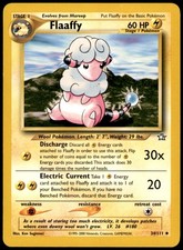 Flaaffy 34/111 Uncommon Neo Genesis Pokemon Unlimited Lightly Played