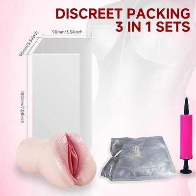 Blow Up Sex Doll with Removable Pocket Pussy,Transparent Life-Size  Inflatable... | eBay