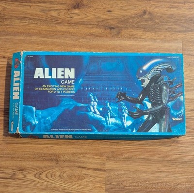 Vintage 1979 1970s Kenner ALIEN Xenomorph Board Game - READ *NOT Complete!
