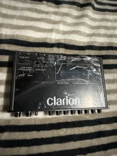 CLARION EQS755V 7-Band Car Audio 1/2-DIN Size Car Graphic Equalizer/Crossover