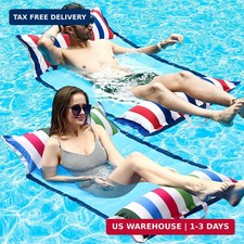 Pool Floats Adult with Fabric Headrest, 4in1 ...