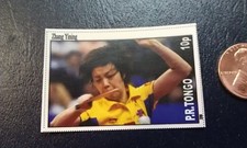 Zhang Yining Table Tenns Ping Pong Olympic P.R. Tongo Non Perforated Stamp