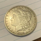 1883 Morgan Silver Dollar $1 Philadelphia No Mint Mark KM#110 90% Business