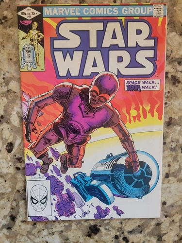 Vintage 1982 Star Wars Marvel Comics #58 Comic Book