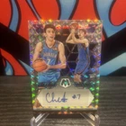 Chet Holmgren 2022 Mosaic #CM-HOL Autographs Rookie - Championship Thunder