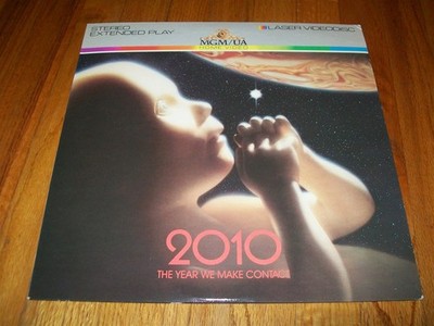 2010: THE YEAR WE MAKE CONTACT Laserdisc LD VERY GOOD CONDITION GREAT FILM!