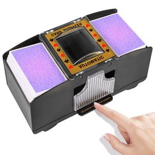 FEIERYA Automatic Card Shuffler 2 Deck,Battery-Operated 1-2 Decks, Decks