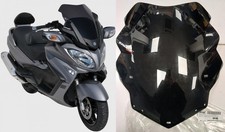 Pare brise Sport 51 cm Ermax SUZUKI Burgman 650/ Executive 2013/2016 Noir Foncé