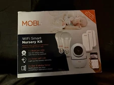 MOBI Smart Nursery Automation Kit, Smart LED Light Bulb, Smart Door & Window