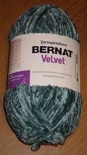 One Big Ball of Bernat Velvet Yarn, 10.5 oz, 315 yards, Frosted Pine
